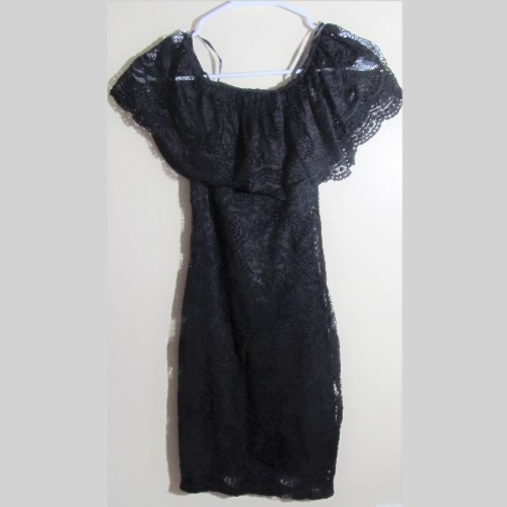 Black Lace Cocktail dress